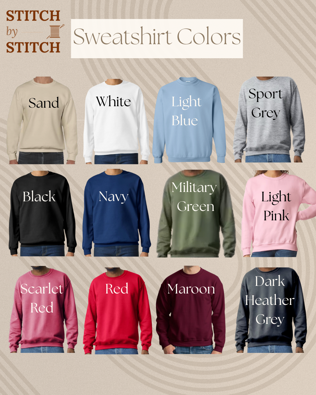 Custom Collegiate Appliqué Sweatshirt