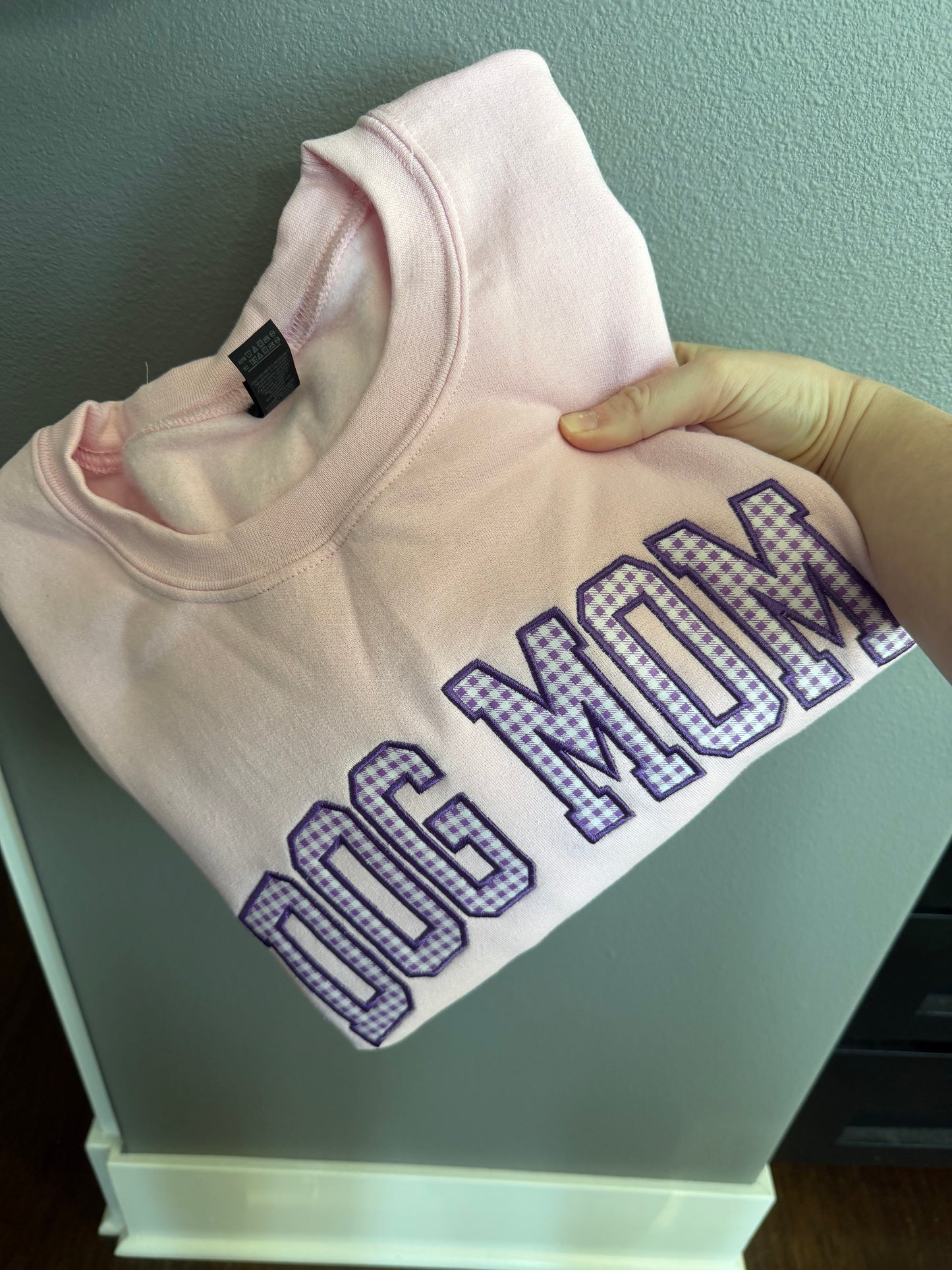 Custom Collegiate Appliqué Sweatshirt