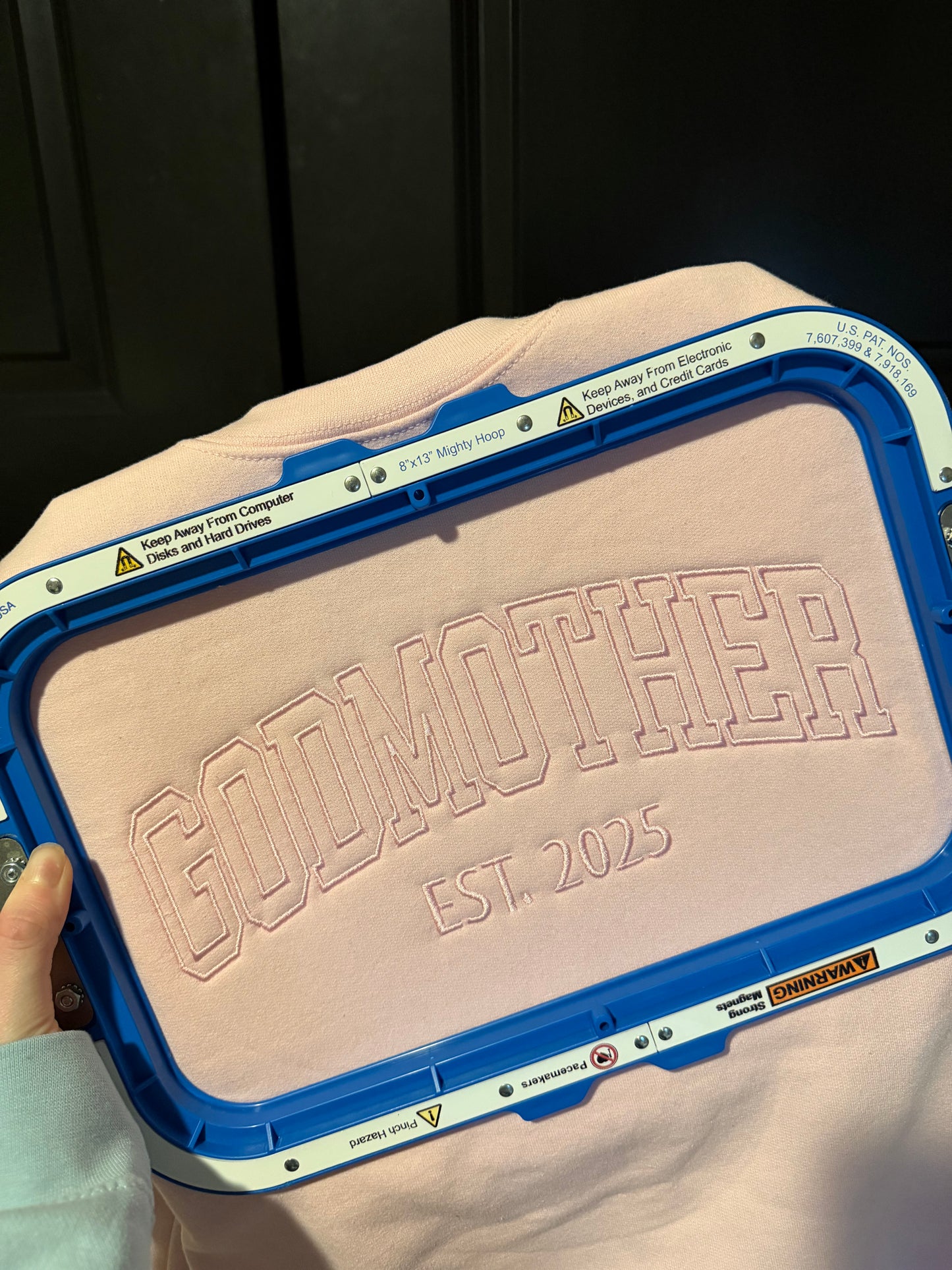 Custom Collegiate Outline Sweatshirt